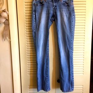 Lucky Brand Jeans 27 Lola Straight 7.5 lowrise